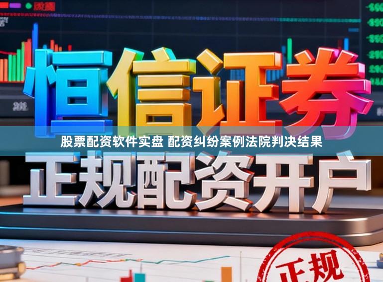 股票配资软件实盘 配资纠纷案例法院判决结果