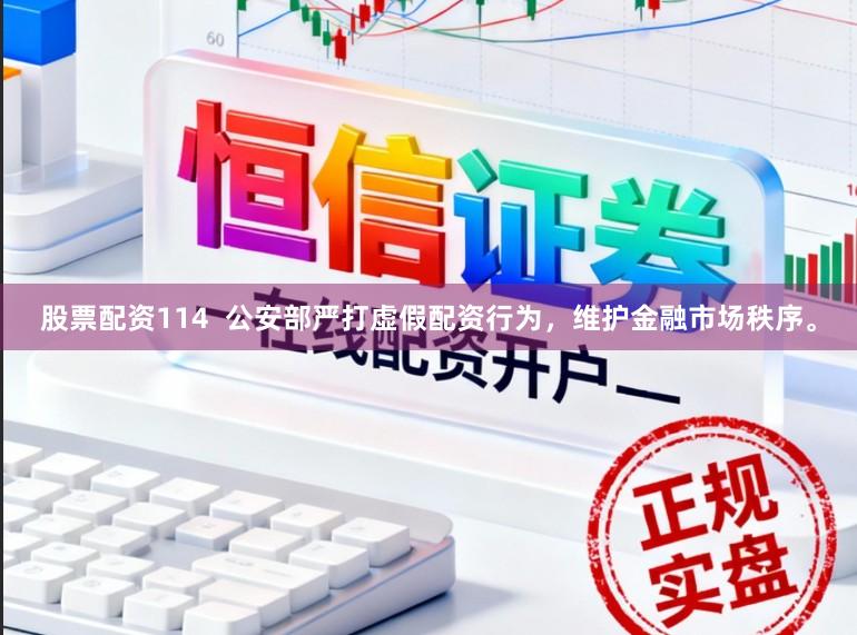 股票配资114  公安部严打虚假配资行为，维护金融市场秩序。