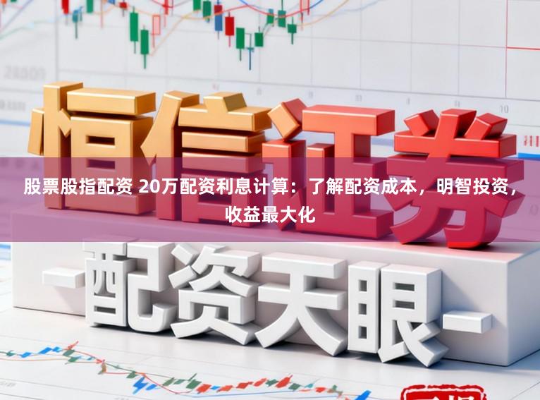 股票股指配资 20万配资利息计算:了解配资成本,明智投资,收益最大化